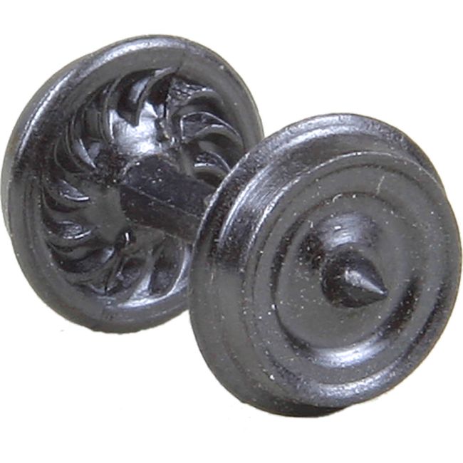 Kadee #718 HOn3 Scale 26 inch Diameter Ribbed Back Metal Freight Wheels