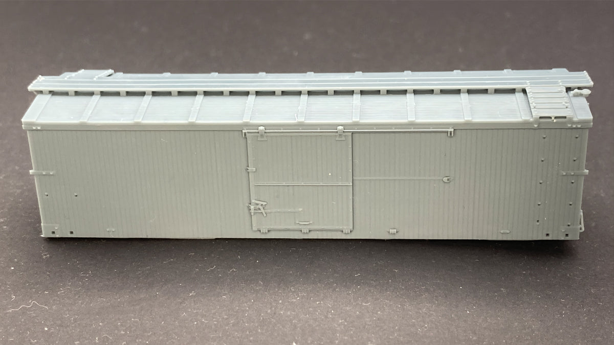 Gato Model Works HOn3 D&RGW 3000 Series Box Car Kit - Camel Door or Economy Door