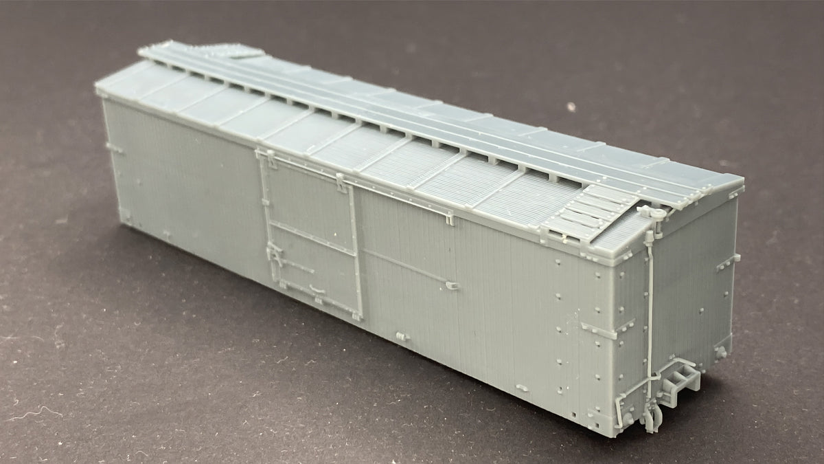 Gato Model Works HOn3 D&RGW 3000 Series Box Car Kit - Camel Door or Economy Door