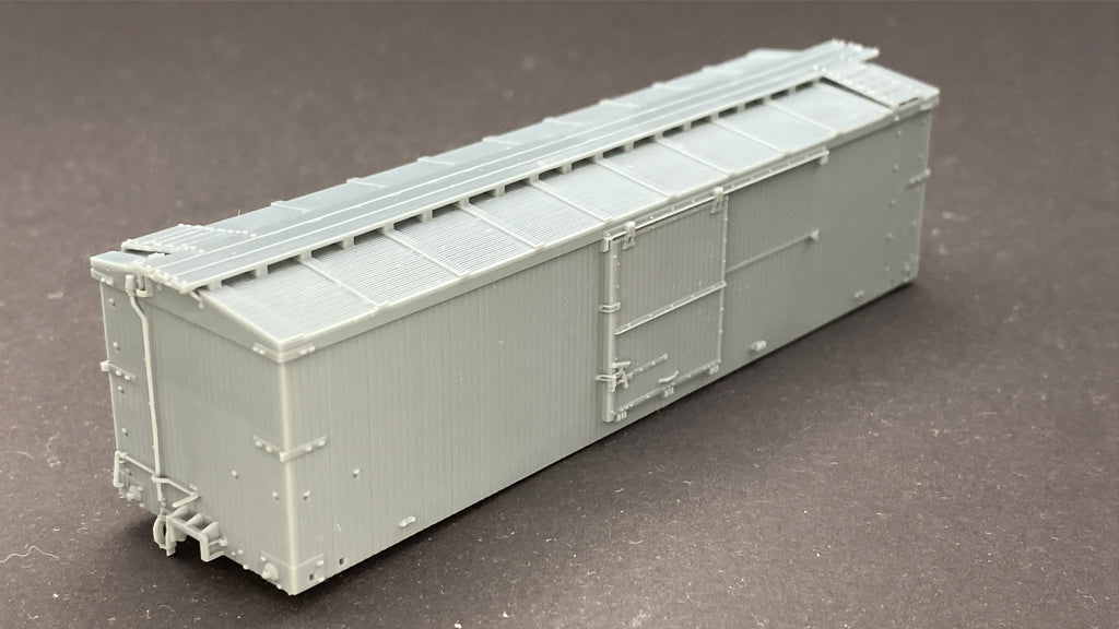 Gato Model Works HOn3 D&RGW 3000 Series Box Car Kit - Camel Door or Economy Door