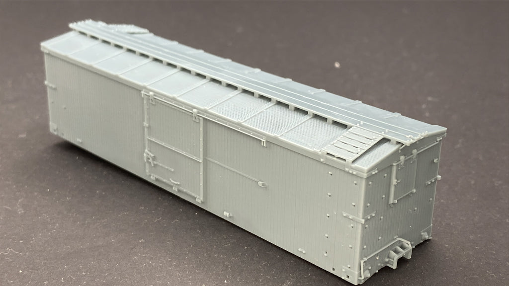 Gato Model Works HOn3 D&RGW 3000 Series Box Car Kit - Camel Door or Economy Door