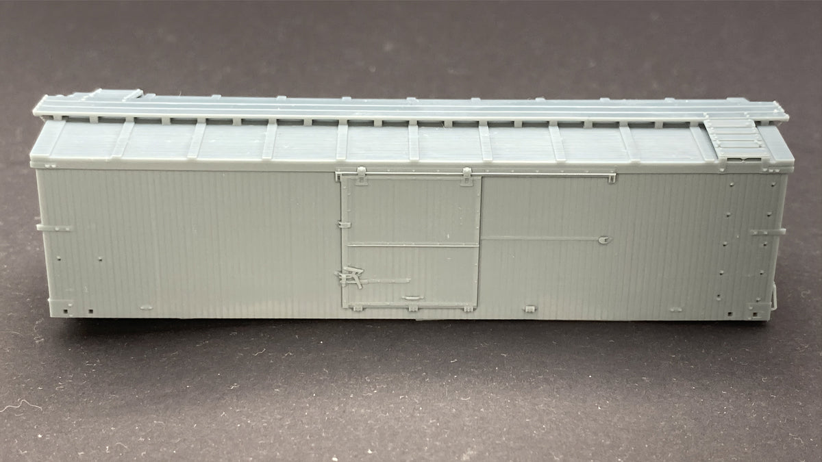 Gato Model Works HOn3 D&RGW 3000 Series Box Car Kit - Camel Door or Economy Door