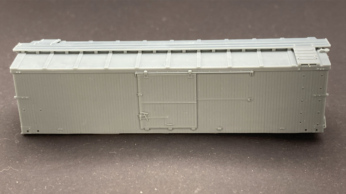 Gato Model Works HOn3 D&RGW 3000 Series Box Car Kit - Camel Door or Economy Door
