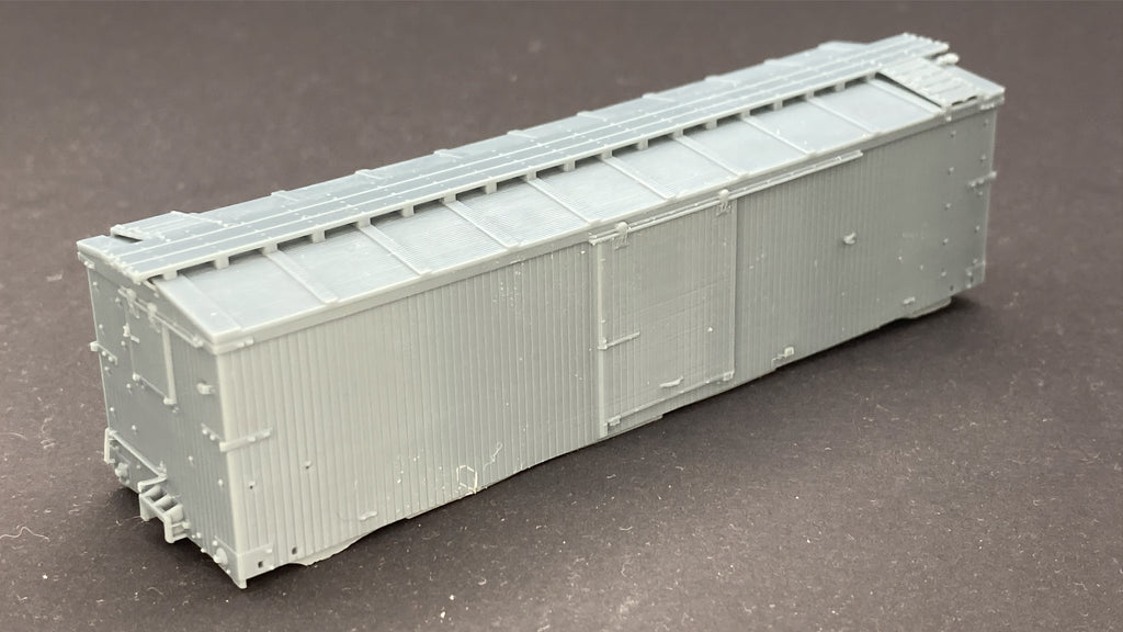 Gato Model Works HOn3 D&RGW 3000 Series Box Car Kit - Camel Door or Economy Door