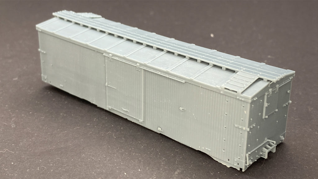 Gato Model Works HOn3 D&RGW 3000 Series Box Car Kit - Camel Door or Economy Door