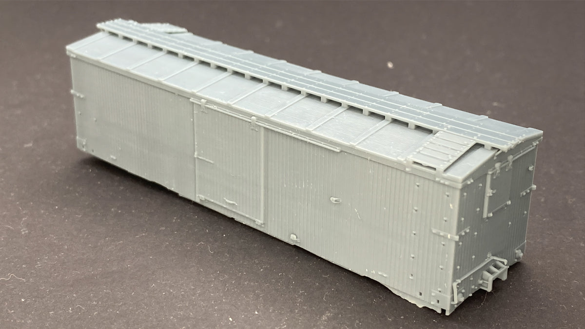 Gato Model Works HOn3 D&RGW 3000 Series Box Car Kit - Camel Door or Economy Door