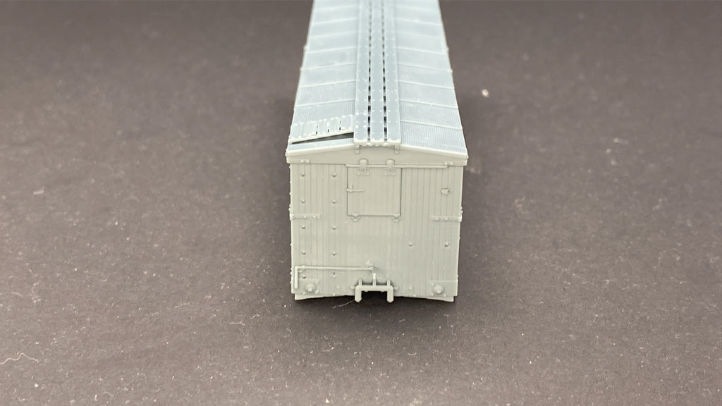 Gato Model Works HOn3 D&RGW 3000 Series Box Car Kit - Camel Door or Economy Door
