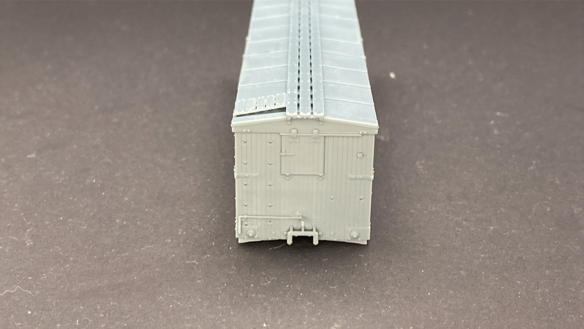 Gato Model Works HOn3 D&RGW 3000 Series Box Car Kit - Camel Door or Economy Door