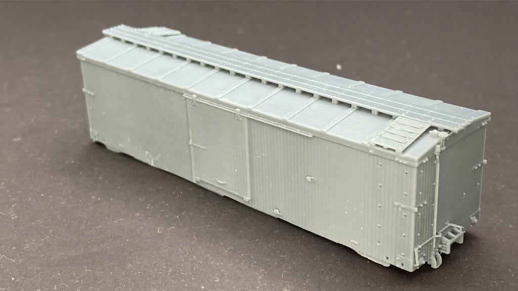 Gato Model Works HOn3 D&RGW 3000 Series Box Car Kit - Camel Door or Economy Door