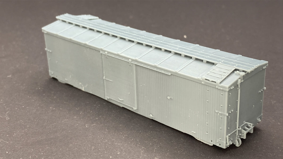 Gato Model Works HOn3 D&RGW 3000 Series Box Car Kit - Camel Door or Economy Door