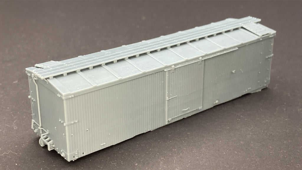 Gato Model Works HOn3 D&RGW 3000 Series Box Car Kit - Camel Door or Economy Door