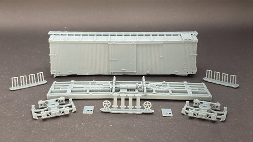 Gato Model Works HOn3 D&RGW 3000 Series Box Car Kit - Camel Door or Economy Door