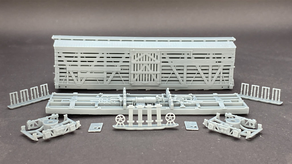 Gato Model Works HOn3 D&RGW 5500 Series Stock Car Kit - 1945 or 1926 Variants
