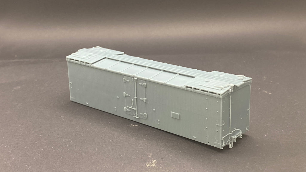 Gato Model Works HOn3 D&RGW 30ft Refrigerator Car Kit