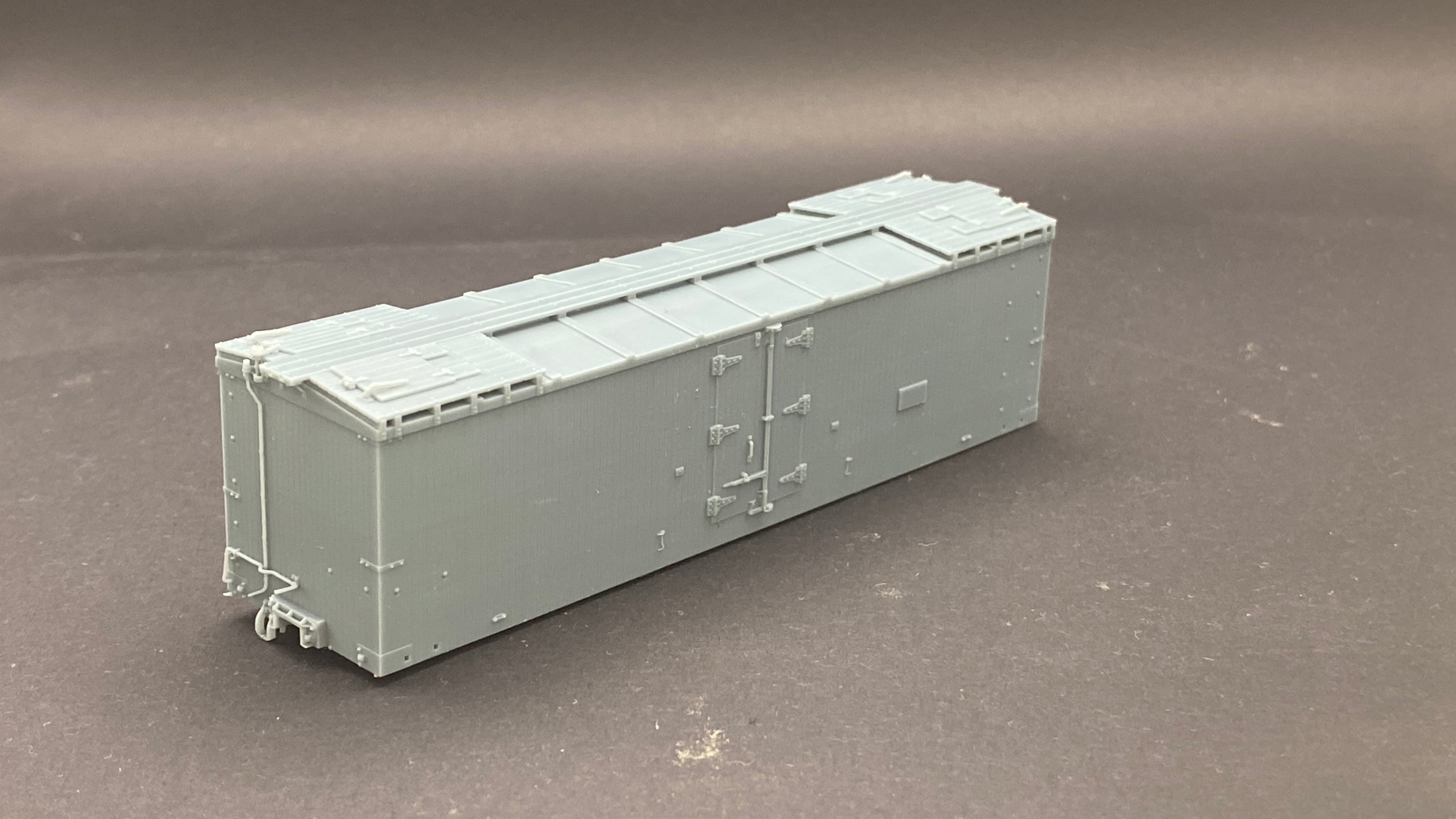 Gato Model Works HOn3 D&RGW 30ft Refrigerator Car Kit