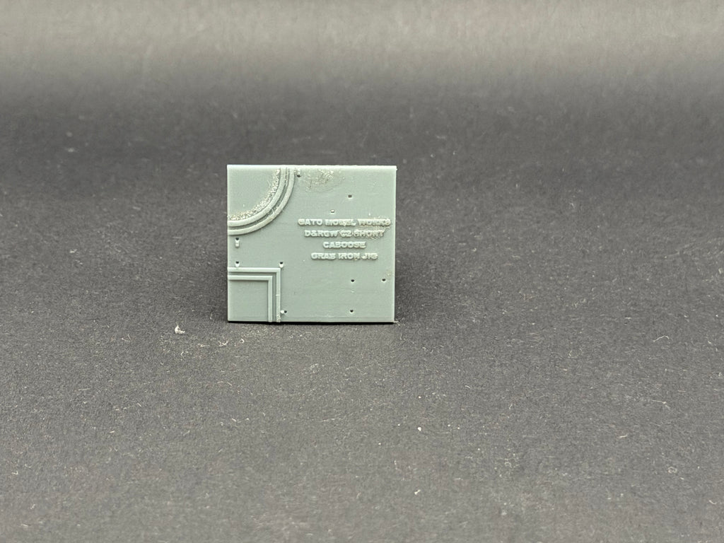 Gato Model Works HOn3 D&RGW Short Caboose Kit - Optional Interior