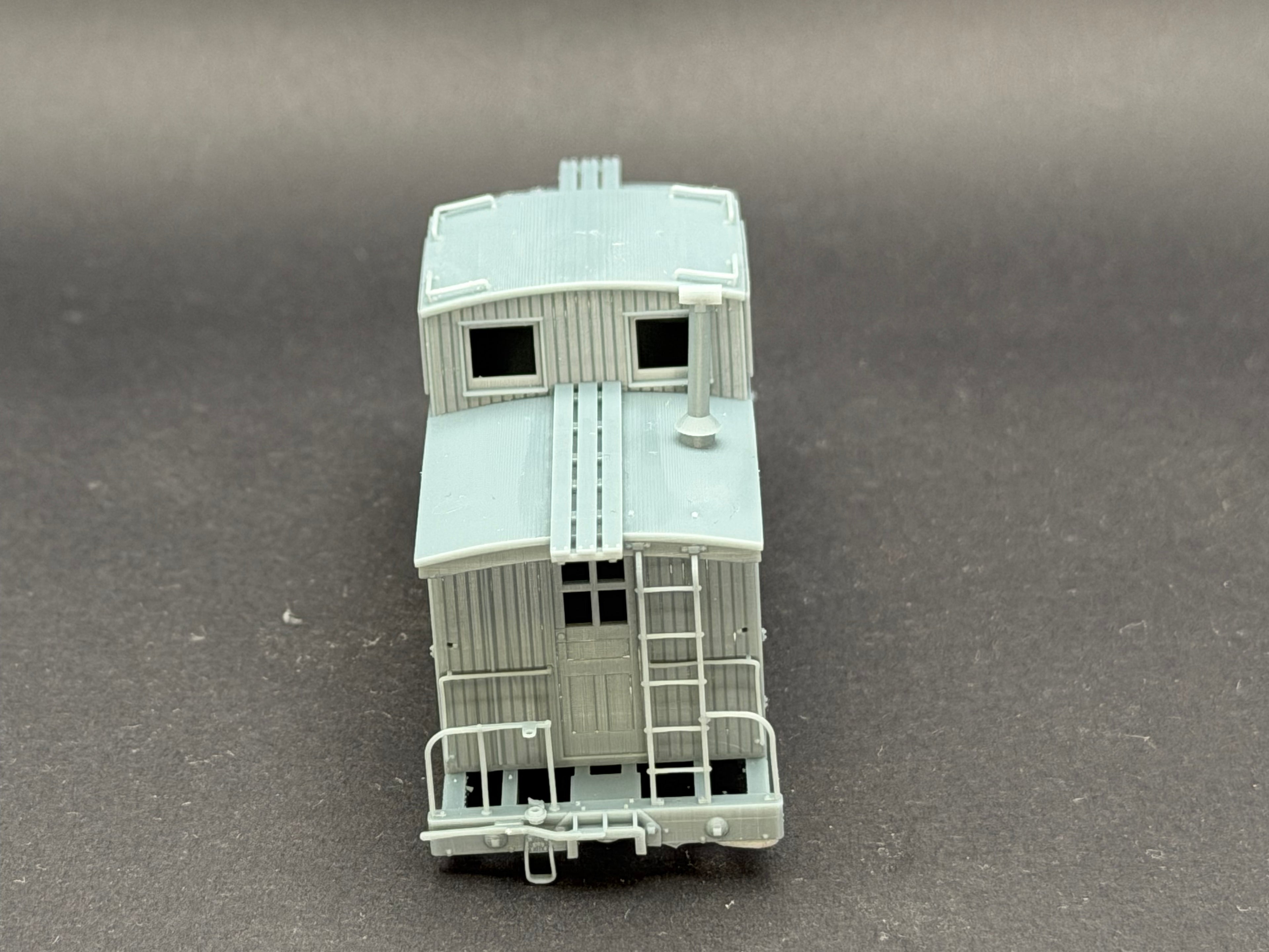 Gato Model Works HOn3 D&RGW Short Caboose Kit - Optional Interior