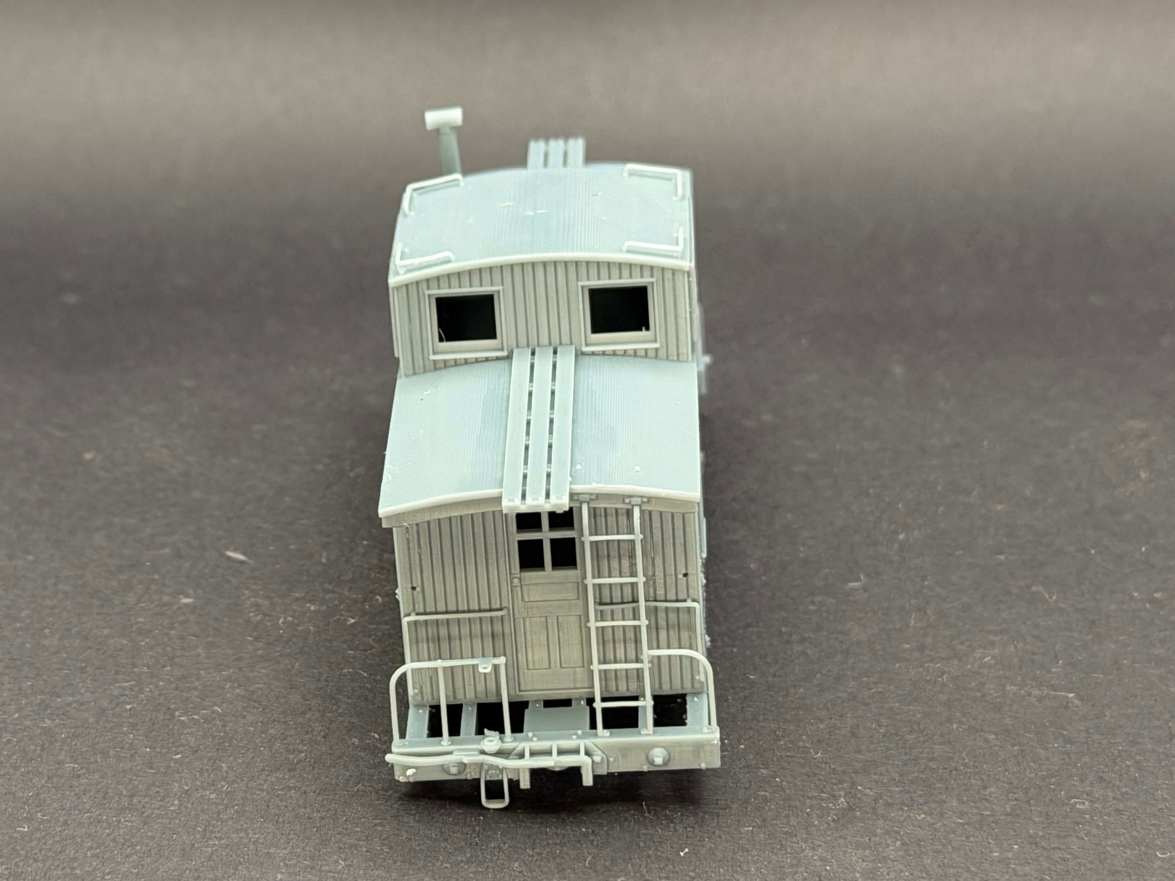 Gato Model Works HOn3 D&RGW Short Caboose Kit - Optional Interior