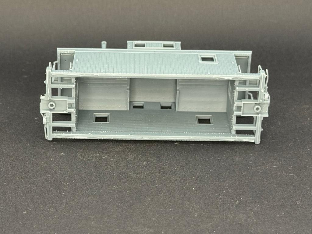 Gato Model Works HOn3 D&RGW Short Caboose Kit - Optional Interior