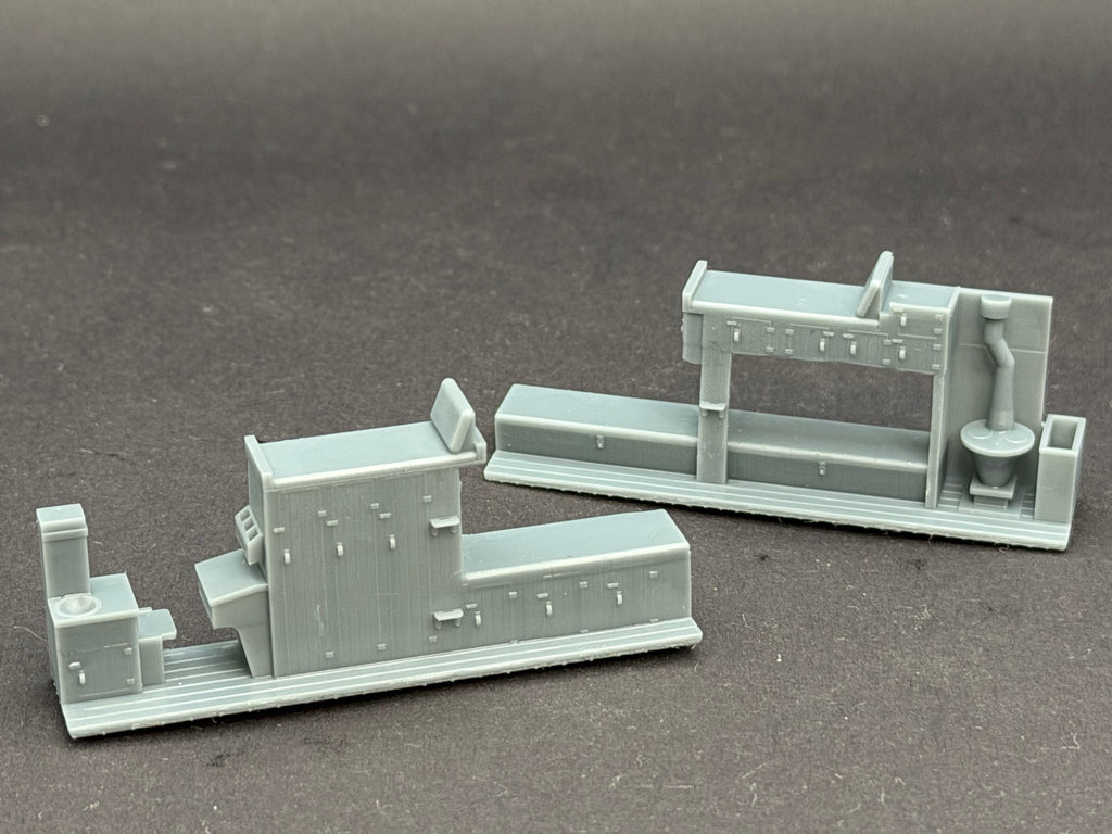 Gato Model Works HOn3 D&RGW Short Caboose Kit - Optional Interior